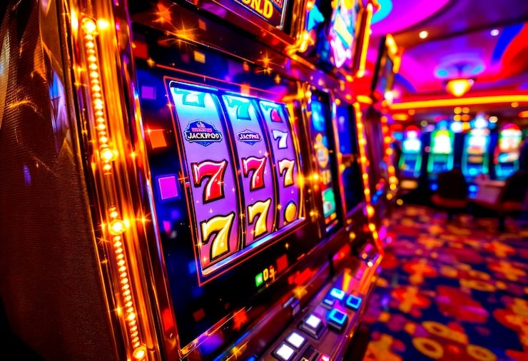Ikan Jackpot arcade game interface with fish targets and ammunition display